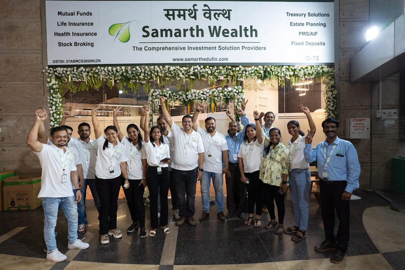 Samarth Wealth team - AMFI registered mutual fund and financial planning advisors in Thane